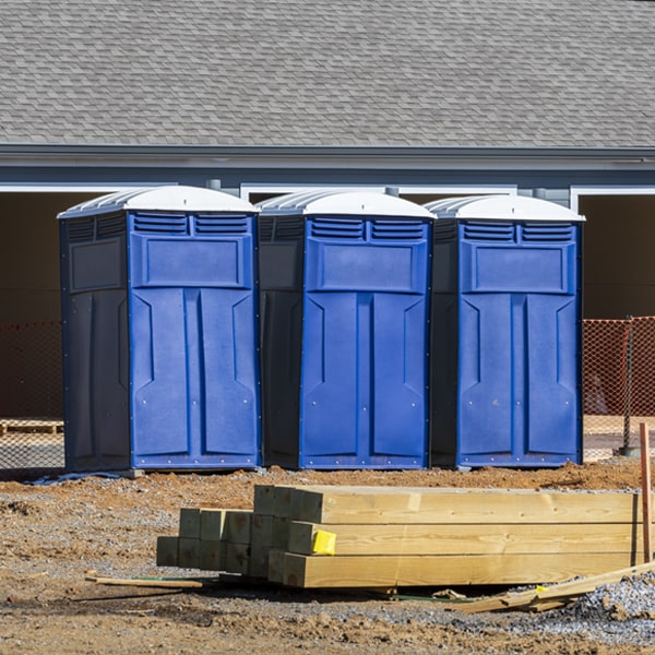 do you offer hand sanitizer dispensers inside the porta potties in Bath Maine